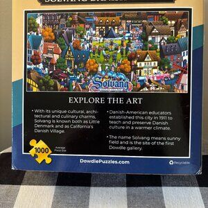 Dowdle 1000 piece puzzle. No missing pieces. Put together once.